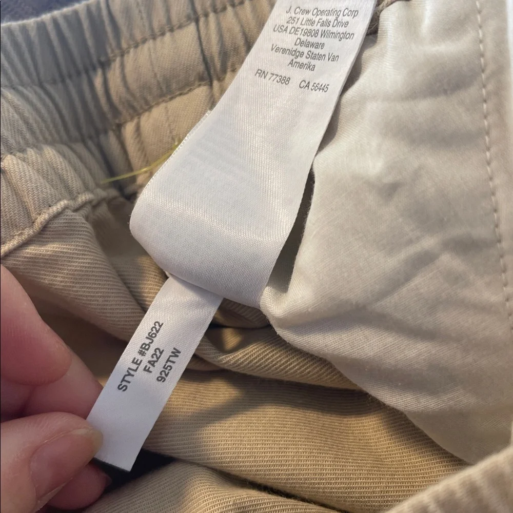 J. Crew Women's Khaki‎ Casual Ankle Pants Size 6P